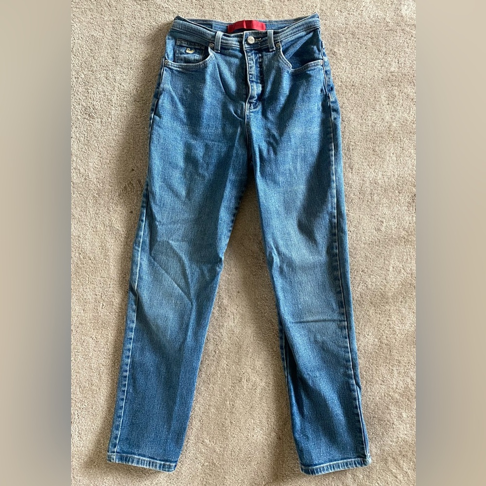 Gloria Vanderbilt Blue Straight Leg Jeans